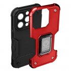 Avizar Funda Antigolpes Antideslizante con Anillo Metálico para iPhone 14 Pro