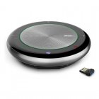 Yealink CP700 Altavoz Portátil Bluetooth para Conferencias Plata + BT50 Dongle Bluetooth USB para PC