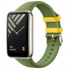 Xiaomi Correa de Silicona con Textura de Cuero para Smart Band 7 Pro