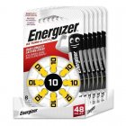 Energizer 10 Pack de 48 Pilas para Audífonos