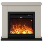 MPC Camino Asciano Chimenea Eléctrica de Suelo 1500W Beige