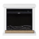 MPC Camino Sorano Chimenea Eléctrica de Suelo 1500W Blanca