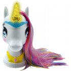 Lexibook Cabeza Interactiva de Peinado Unicornio Pelo Largo y Sedoso