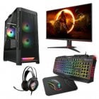 Epical-Q Pack GPlus7 Intel Core i7-12700F/16GB/1TB SSD/RTX 3060 + Monitor 23.6" 165Hz + Combo Gaming