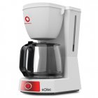Solac Blank Canvas Cafeteira Elétrica 12 Chávenas Branca