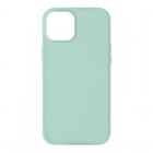 Avizar Funda Silicona Semirrígida con Acabado Tacto Suave Verde Opalina para iPhone 13 Mini