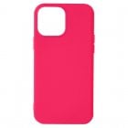 Avizar Funda de Silicona Flexible Acabado Tacto Suave Fucsia para iPhone 13 Pro