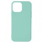 Avizar Funda de Silicona Flexible Acabado Tacto Suave Turquesa para iPhone 13 Pro