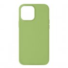 Avizar Funda Silicona Semirrígida Acabado Tacto Suave Verde Tilo para iPhone 13 Pro