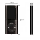 OcioDual Reprodutor MP4 com Player Preto Metálico
