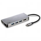 NGS WONDER DOCK 8 Hub 8 em 1 USB-C para HDMI/USB 3.0/RJ45/Leitor SD/PD 60W