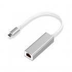 PcCom Essential Conversor USB-C a Ethernet Gigabit 25cm