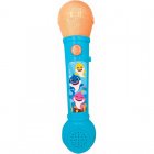 Lexibook Baby Shark Micrófono Luminoso con Melodías y Efectos Sonoros