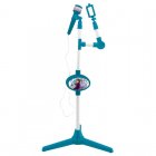 Lexibook Disney Frozen Micrófono con Pie Luminoso Ajustable y Altavoz