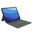 Logitech Combo Touch Capa Teclado Retroiluminado QWERTZ Alemão Cinzenta para iPad Pro 12.9" 5ª/6ª Gen