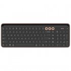 Xiaomi MIIIW Teclado Sem Fios com Modo Dual Bluetooth/WiFi QWERTY US Preto/Dourado
