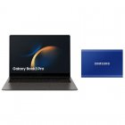 Samsung Galaxy Book3 Pro Intel Evo Core i7-1360P/16GB/512GB SSD/16" + T7 SSD PCIe NVMe USB 3.2 500GB