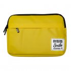 Smile Akira Sleeve Bolsa amarela para laptop de até 13"