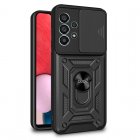 Cool Funda Hard Ring Negra para Samsung A135 Galaxy A13