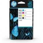 Cartucho de Tinta Original HP 932 + HP 933 Pack Negro/Tricolor