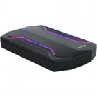 TooQ TQE-2599RGB Caixa Externa Gaming para SSD/HDD 2.5" USB 3.1 LED