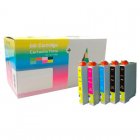 Inkpro Cartucho de Tinta Compatible con Epson T1631XL/T1632XL/T1633XL/T1634XL Negro/Tricolor Pack 5