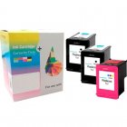 Inkpro Cartucho de Tinta Compatible con HP 304XL Negro/Tricolor Pack 3