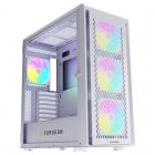 Forgeon Khaydarin ARGB Mesh Torre ATX Blanca