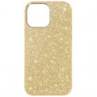 Avizar Funda Purpurina Extraíble de Silicona Semirrígida para iPhone 13 Pro Max