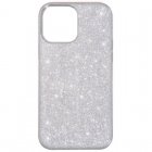 Avizar Funda Purpurina Extraíble de Silicona Semirrígida para iPhone 13 Pro Max