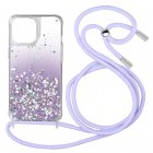 Avizar Funda Purpurina Correa Extraíble Degradado para iPhone 11