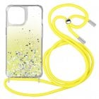 Avizar Funda Purpurina Correa Extraíble Degradado para iPhone 13 Pro Max