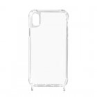 Avizar Funda Cordón Personalizable Transparente para iPhone X/XS