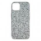 Avizar Funda Purpurina Rígida Acabado Relieve Antideslizante para iPhone 13 Mini