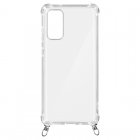 Avizar Funda Cordón Personalizable Transparente para Samsung Galaxy S20