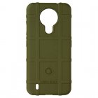 Avizar Funda Flexible Cuadrados Antimanchas Relieve Reforzado para Nokia 1.4
