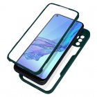 Avizar Funda Plexiglás Polímero Antigolpes Contorno Azul para Oppo A53/A53s
