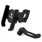 CoolBox Coolrider Soporte de Patinete/Bicicleta Giratorio para Smartphone Negro
