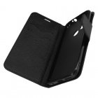 Avizar Funda Cuero Safián Tarjetero con Soporte de Vídeo Negro para Motorola Moto G30/G10