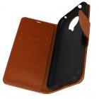 Avizar Funda Tarjetero Cordel con Soporte de Vídeo Marrón para Nokia G20/G10
