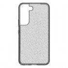 Avizar Funda Diseño Purpurina de Silicona Flexible Dorada para Samsung Galaxy S22