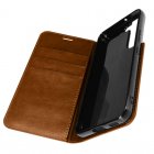 Avizar Funda de Piel Tarjetero con Soporte de Vídeo para Samsung Galaxy S22 Plus