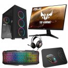 Epical-Q Pack GPlus28 AMD Ryzen 7 5700X/32GB/1TB SSD/RTX 3060 + Monitor 27" FullHD 165Hz + Combo Gaming