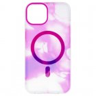 Funda Compatible con Magsafe Acuarela para iPhone 14 Plus