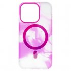 Funda Compatible con Magsafe Acuarela Para iPhone 14 Pro