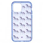 Funda Azul Neón Transparente Unicornios Oficial de la Vecina Rubia para iPhone 12 Pro Max