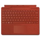 Microsoft Surface Pro Signature Keyboard Teclado com Suporte Vermelho para Surface Pro 8/Pro X