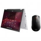 ASUS Chromebook Vibe CX34 Flip CX3401FBA-N90030 Intel Core i5-1235U/8GB/256GB SSD/14" Táctil + SteelSeries Rival 3 Ratón Gaming