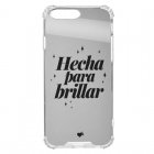 Funda Hecha Para Brillar Espejo Plata Para Iphone 8 Plus  - Oficial De La Vecina Rubia
