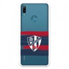 Funda Para Huawei Y6 2019 Del Huesca Rayas Transparente - Licencia Oficial Sd Huesca